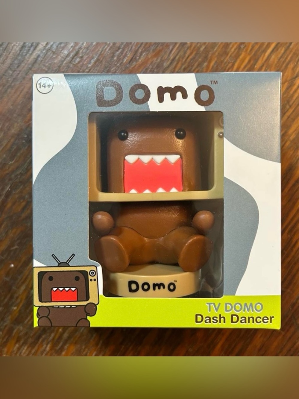 Domo Kun TV Domo Dash Dancer Action Figure Toy Car Dashboard Bobblehead NIB
